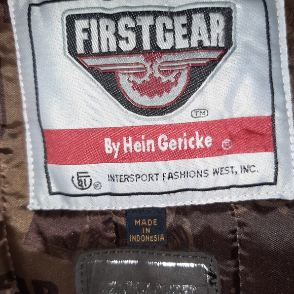 FirstGear By Hein Gerick Motorcycle Jacket 42W - Picture 12 of 16